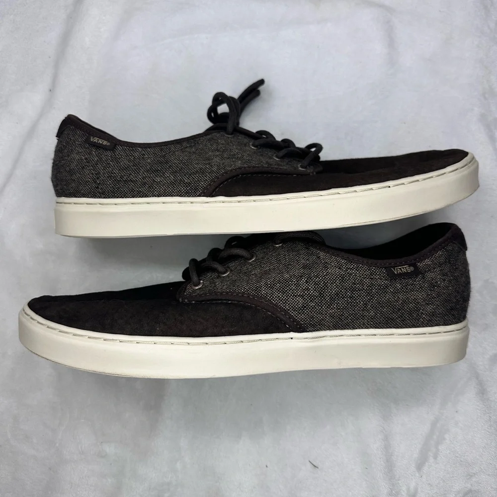Vans Ultra OTW Collection‎ Suede/Nubuck Canvas Brown Lace Up 500664 Men's 11.5